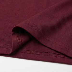 Jupe droite mi-mollet pour femme, couleur unie, taille élastique, fente latérale, en maille modal et élasthanne, style minimaliste, toutes saisons - Product Image 6