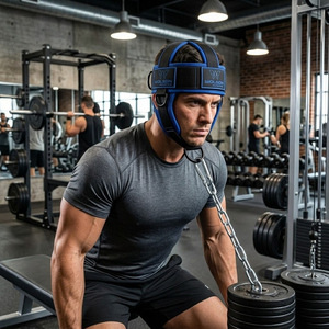 Arnés de Cabeza de Neopreno Resistente con Acolchado Suave, Protección Profesional para Entrenamiento de Fuerza, Ejercicio en Gimnasio y Actividades Deportivas - Product Image 6