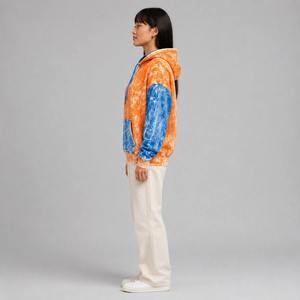 Sweat-shirt à capuche personnalisé pour femme en molleton bouclette coupe classique – Fabricant de vêtements à marque privée - Product Image 5