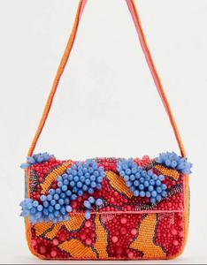 Bolso de Fiesta Hecho a Mano con Cuentas y Bordados, Diseño Personalizable, Bolso Tipo Cartera con Logotipo, Estilo Cruzado, Verano, AL MALIK CRAFT - Product Image 2