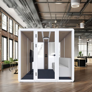 Cabinas Acústicas Modernas HEX Hipod para Oficina - Cabinas de Reuniones Interiores/Exteriores con Privacidad para Oficinas, Hoteles, Hogares, Almacenes y Apartamentos - Product Image 1