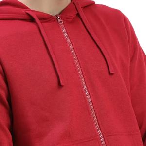 Sweat à capuche DTG de haute qualité avec logo personnalisé, en molleton de coton épais et léger pour l'hiver, fermeture éclair, service OEM disponible, vente en gros - Product Image 4