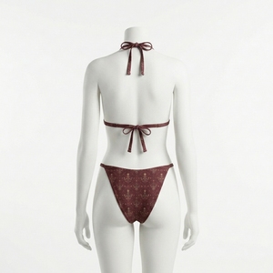 Traje de Baño Bikini Personalizado de Marca Privada, Acanalado, de Buena Calidad, Sexy, para Chicas - Product Image 2