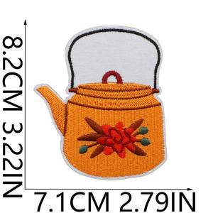 Patch brodé personnalisé avec logo, thermocollant pour vêtements, chapeaux, sacs, badge tissé en chenille, décoration artisanale DIY, patch de qualité supérieure en gros - Product Image 4