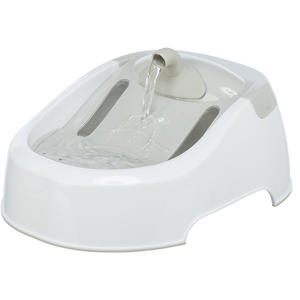 Fontaine automatique Duo Stream 1L blanc/gris pour animaux de compagnie - Product Image 3