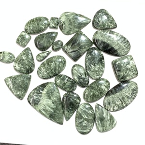 Pierres précieuses naturelles en gros, sérénite verte, coupe ovale, certifiée IGI, cabochon, travail manuel, bague, pierre précieuse en vrac, pierre naturelle - Product Image 4
