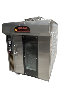 Moteur Produit chaud 1 an de garantie 2025 nouvel état four rotatif électrique à 8 plateaux 220V/380V four supérieur boulangerie du moteur du Vietnam - Product Image 1