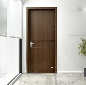 Puertas de Madera Sólida para Interiores de Casas, Dormitorios y Entradas, Puerta de Madera MDF, Estilo de Diseño Americano, Puertas Resistentes al Agua, Fábrica en Vietnam - Product Image 5