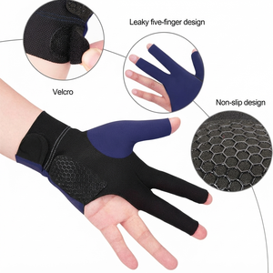 Guantes de Billar a Bajo Precio, Guantes de Snooker y Pool, Transpirables, Antideslizantes, de Secado Rápido, Ligeros, con Logotipo Personalizado, Venta al Por Mayor OEM/ODM - Product Image 6