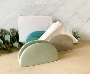 Resin <b>Tissue</b> Box Customized Size Handmade Designer Napkin Holder Custom Logo Durable Modern Home Hotel Office Party Decoration - Product Image 1