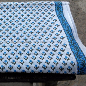 Tissu en coton de haute qualité imprimé au bloc, matière première polyvalente pour la confection de vêtements, la reventilation de sacs et les accessoires de literie et de décoration intérieure - Product Image 2