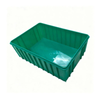 Caisse et boîte de rangement OEM personnalisées, empilables, ventilées, écologiques, à structure solide et durables