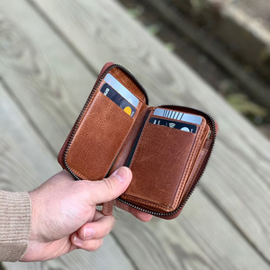 Portefeuille utilitaire en cuir véritable, conçu pour le rangement des clés et la commodité quotidienne, porte-clés en cuir, organiseur de clés de voyage - Product Image 2
