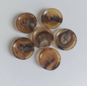 Botones de Cuerno de Búfalo con Textura Natural, Diseño Clásico, Botones para Camisas, Chaquetas, Abrigos y Prendas de Moda - Product Image 1