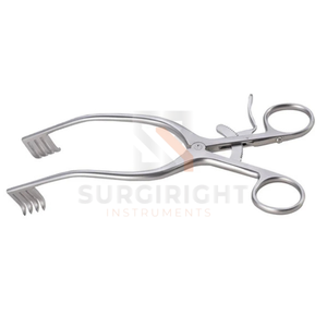 Ensemble d'instruments chirurgicaux de classe I Derrico Adson Retractor en acier inoxydable allemand certifié CE, modèle SI-OIS-0001, pour usage chirurgical - Product Image 3