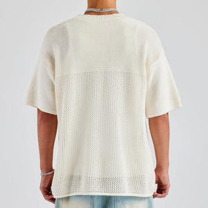Professional Made High Quality <b>Men</b> Shirt for Summer Best Manufacture Half Sleeve Breathable Sublimation <b>Men</b> Crochet Shirt - Product Image 3