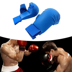 Gants de karaté en cuir de haute qualité avec logo personnalisé pour l'entraînement au taekwondo, écologiques, unisexes, pour les arts martiaux - Product Image 6