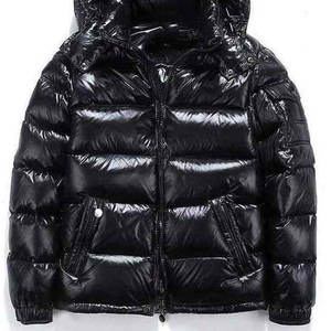 Chaqueta Bomber Unisex Vintage Bordada Transpirable con Cremallera, Tallas Grandes, Color Sólido, Logotipo Frontal, para Invierno - Product Image 1