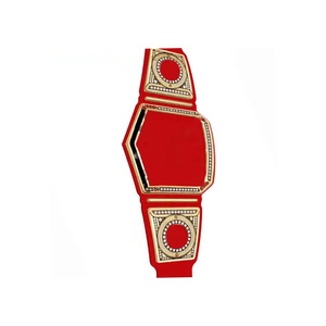 Ceintures de championnat de lutte en promotion, logo personnalisé OEM, ceintures de championnat d'arts martiaux, de boxe et de lutte - Product Image 3