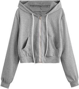 Ensemble survêtement deux pièces pour femme, avec capuche et pantalon de jogging, tenue de Sport, logo personnalisé, prix d'usine - Product Image 3
