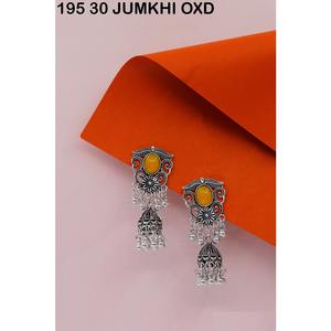 Pendientes colgantes Vintage de piedra turquesa, Pendientes colgantes de borla de aleación chapados en plata antigua para mujer, regalos de bodas, aniversario - Product Image 5