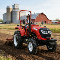 Traktor Pertanian Diesel 4x4 Innovi Factory 50HP Hemat Energi, Rotary Cultivator, Trailer, Planter, Mesin Pertanian, Gearbox, Pompa