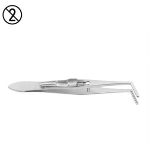 Forceps musculaires Jameson, grande taille, gauche, en acier inoxydable, instrument chirurgical ophtalmique, CE ISO, instrument jetable à usage unique - Product Image 5