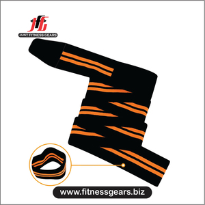 Rodilleras Deportivas Elásticas de Protección para Gimnasio, Envolturas de Rodilla de Nylon y Algodón con Cierre de Gancho y Bucle, Compresión para Levantamiento de Pesas - Product Image 4