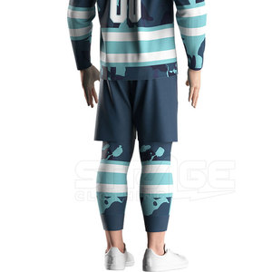 Custom Team Winter Ice Hockey <b>Socks</b> Knee High Stretch Eco-Friendly Quick Dry Cotton Liner Solid Design Reinforced <b>Stitching</b> - Product Image 6