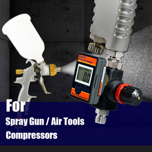 เครื่องควบคุมอากาศแบบดิจิตอล Lematec 1/4 นิ้วของไต้หวันสําหรับปืนพ่นสี - Product Image 2