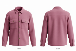 Chemise de travail personnalisée à carreaux, boutonnée, avec deux poches, design élégant et décontracté en flanelle, vente en gros - Product Image 5