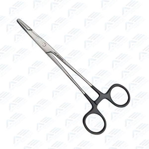 Porte-aiguilles de haute qualité avec manche noir, pinces chirurgicales à prix compétitif pour une précision et une durabilité accrues - Product Image 4