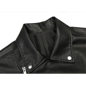 New Arrival Hot Sale Oversized Double-layer Collar Oversized <b>Leather</b> <b>Jacket</b> Coat Real Sheepskin <b>Leather</b> <b>Jacket</b> - Product Image 3