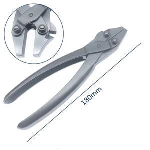 Ciseaux à os en acier inoxydable, pinces à bec plat, coupe-fils manuel, instrument chirurgical orthopédique - Product Image 6