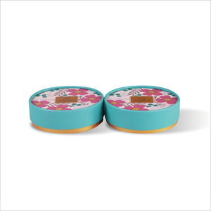 Cosmetic <b>Round</b> Gift <b>Box</b> Custom Printed Cylinder <b>Box</b> fo - Product Image 1