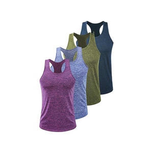 Débardeurs en polyester tricoté à séchage rapide pour hommes, couleur unie, col rond, décontractés, sans manches, en noir, gris, blanc, bleu - Product Image 2