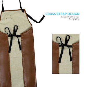 Modern Design Leather <b>Apron</b> Unique Colors ODM Service High Quality Material Wholesale Custom Branding New Arrival 2026 - Product Image 6