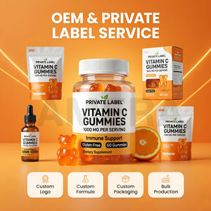 Gomitas de Vitamina C con Mezcla de Bioflavonoides al por Mayor, Suplemento Dietético de 1000mg, 60/90 Gomitas/Botella, Dos Vez Diariamente, Fábrica de Marca Privada - Product Image 4