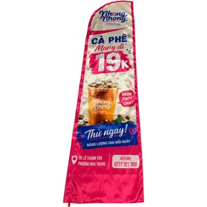 Drapeau en polyester Bridgestone imprimé en sérigraphie, résistant aux UV, durable, bannière promotionnelle, style à suspendre avec mât en aluminium - Product Image 2