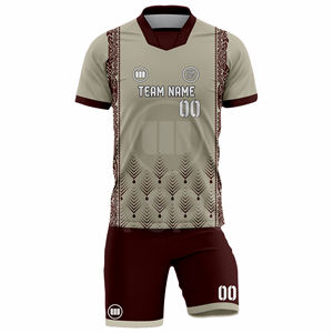 Fabricante de Uniformes de Fútbol Personalizados, Conjunto de Camiseta y Pantalones Cortos de Fútbol por Sublimación, Venta al Por Mayor, Equipación de Equipo OEM con Impresión de Logotipo - Product Image 2