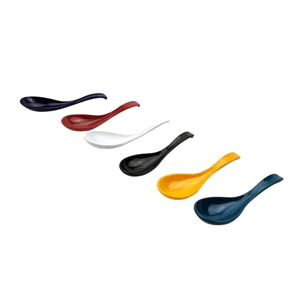Cucharas de Sopa Asiáticas de Plástico Ecológicas y Coloridas |   Cuchara Tradicional Asiática para Sopa de Arroz, Color y Tamaño Personalizables, para el Hogar y Restaurantes - Product Image 6