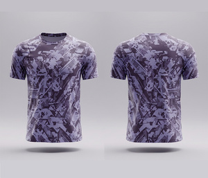 Full Sublimation Print T-Shirt for Custom Design | <b>Men</b> Women Youth Sizes | Lightweight Quick Dry Training Sportswear Wholesale - Product Image 6