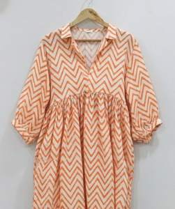 New Arrival Eco-Friendly Bohemian Long Maxi <b>Dress</b> <b>for</b> <b>Women</b> Natural Waistline <b>Purple</b> Tie-Dye Hand Drawn Woven V-neck Cotton Ties - Product Image 3