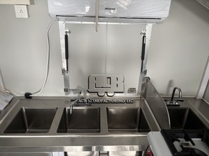 ACB Design Hamburg Hot Dog Concession Trailers Street Square Mobile Kitchen Food Trailer Fully Equipped Mobile Fast Food Truck - Product Image 3