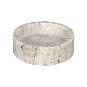 Luxury Beige Marble <b>Small</b> Bowl Premium Handmade Stone Serving Bowl Minimal Solid Decorative Bowl <b>for</b> Dining <b>Table</b> <b>Kitchen</b> Home - Product Image 1