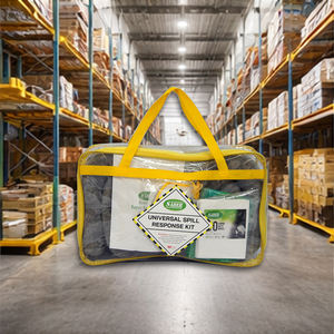 Kit de Réponse aux Déversements Universel de 30 Litres, Sac Souple Portable, Kit d'Urgence pour les Déversements d'Huile et de Produits Chimiques, Utilisation Industrielle - Product Image 3