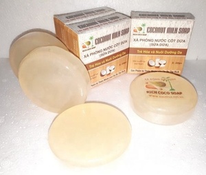 Wholesale Natural Noni Fruit and Coconut Soap Sponge Herbal Bath and <b>Shower</b> Cleanser for Spa Hotel Use - Product Image 3