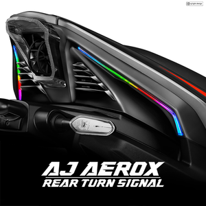 ไฟเลี้ยวหลัง AJ LIGHT DESIGN สำหรับ Aerox NVX V3 แบบ LED RGB Sequential Blinker ควบคุมผ่านแอพพลิเคชั่น - Product Image 5