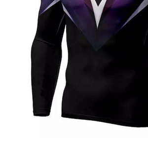 Rashguard léger et performant, anti-humidité, sublimation, logo personnalisé, tissu doux, coupe confortable, livraison directe usine - Product Image 4