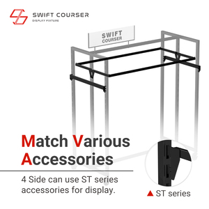 Customize Retail Display Clothing Apparel Floor Stand Display <b>Racks</b> - Product Image 3